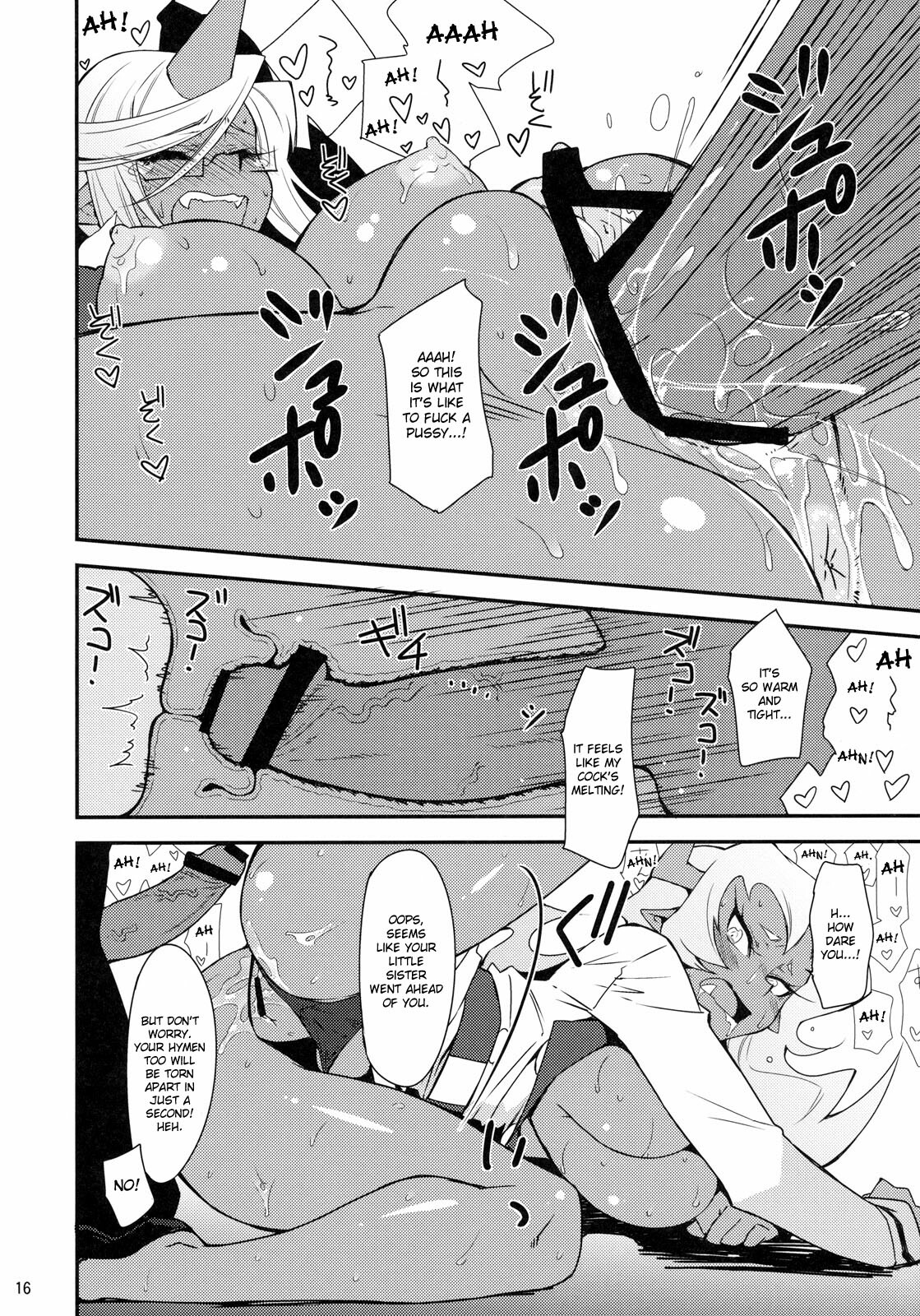 (C79) [CHIBIKKO KINGDOM (Kekocha)] Virginal Rule (Panty & Stocking with Garterbelt) [English] [desudesu] page 15 full