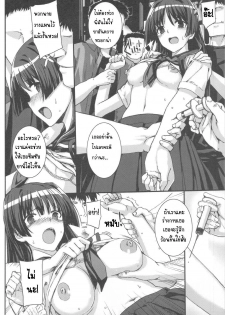 (C77) [Basutei Shower (Katsurai Yoshiaki)] OVER-UPPER Saten Ruiko BAD (Toaru Kagaku no Railgun) [Thai ภาษาไทย] [Muaika] - page 8