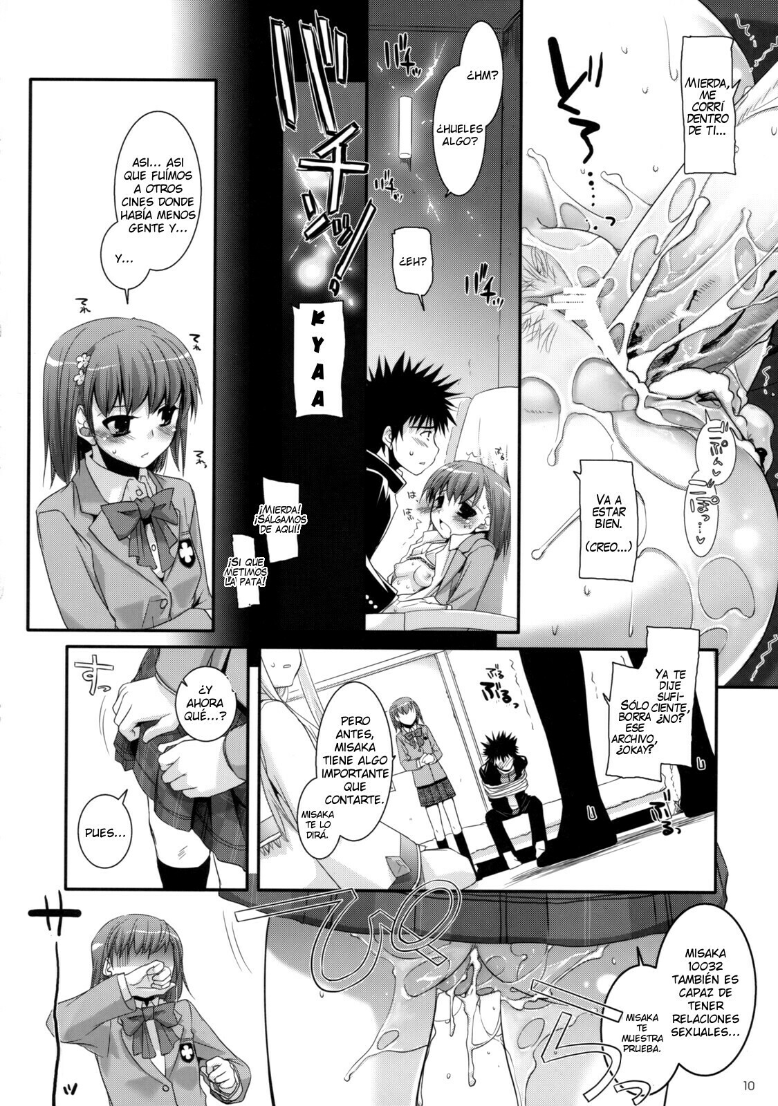 (COMIC1☆3) [Digital Lover (Nakajima Yuka)] D.L. Action 47 (Toaru Majutsu no Index) [Spanish] page 9 full