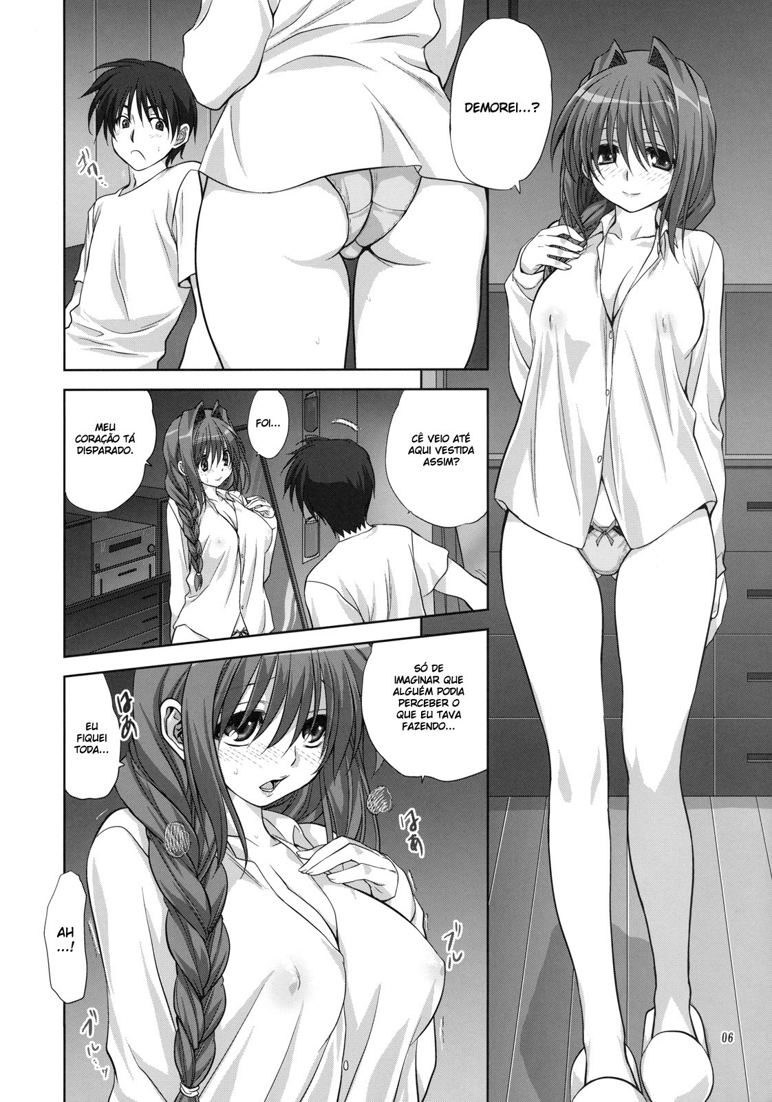 (C79) [Mitarashi Club (Mitarashi Kousei)] Akiko-san to Issho 7 (Kanon) [Portuguese-BR] [BartSSJ] page 5 full