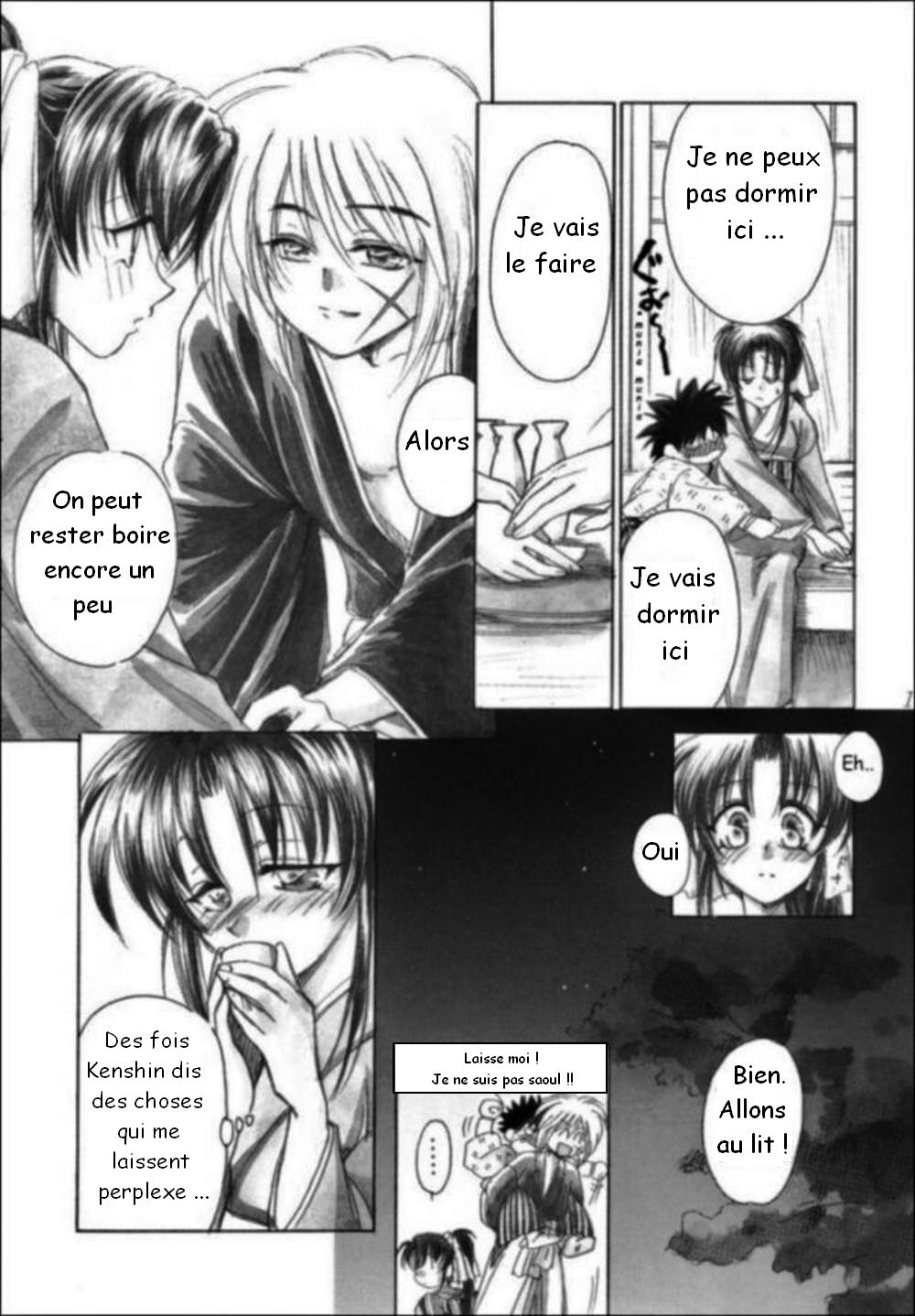 (C53) [Yamaguchirou (Yamaguchi Shinji)] Jinchuu (Rurouni Kenshin) [French] [doujins-francais] page 7 full