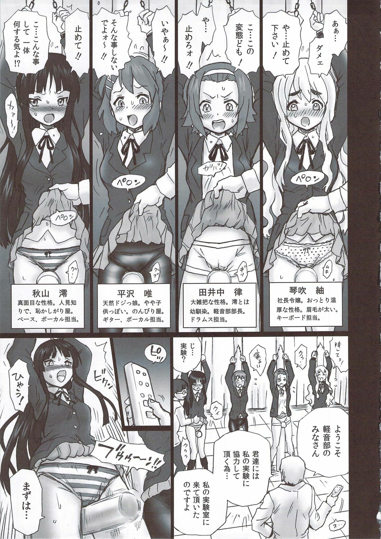 (C78) [Rat Tail (Irie Yamazaki)] TAIL-MAN KEION! 5GIRLS BOOK BOOK (K-ON!) page 4 full