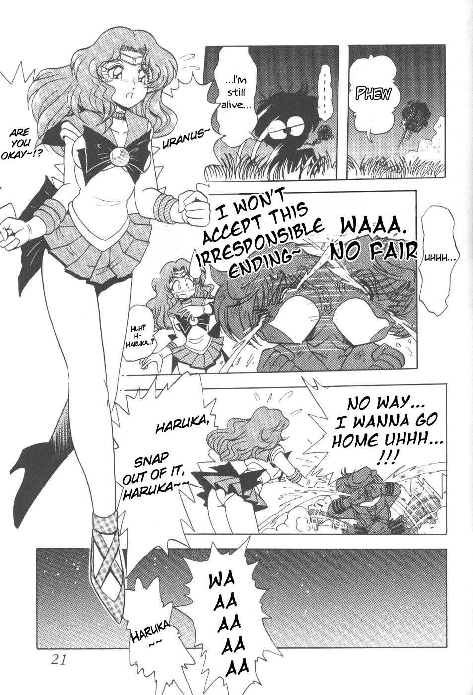 [Thirty Saver Street 2D Shooting (Various)] Silent Saturn 6 (Sailor Moon) [English] [Blain007] page 19 full