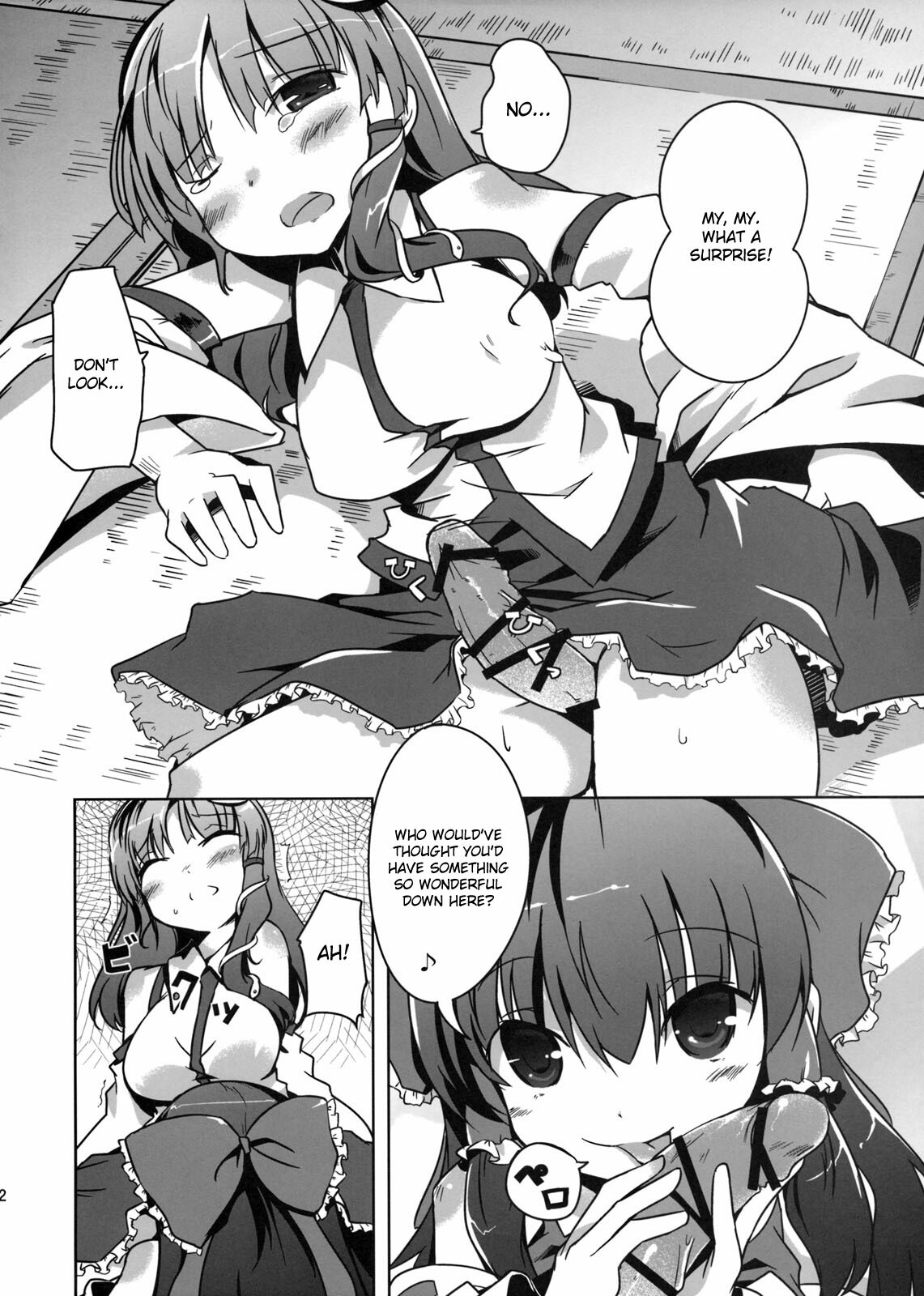 (C76) [Katamichi Kippu (Mikage Sekizai)] Konna Gensoukyou (Touhou Project) [English] [desudesu] page 4 full