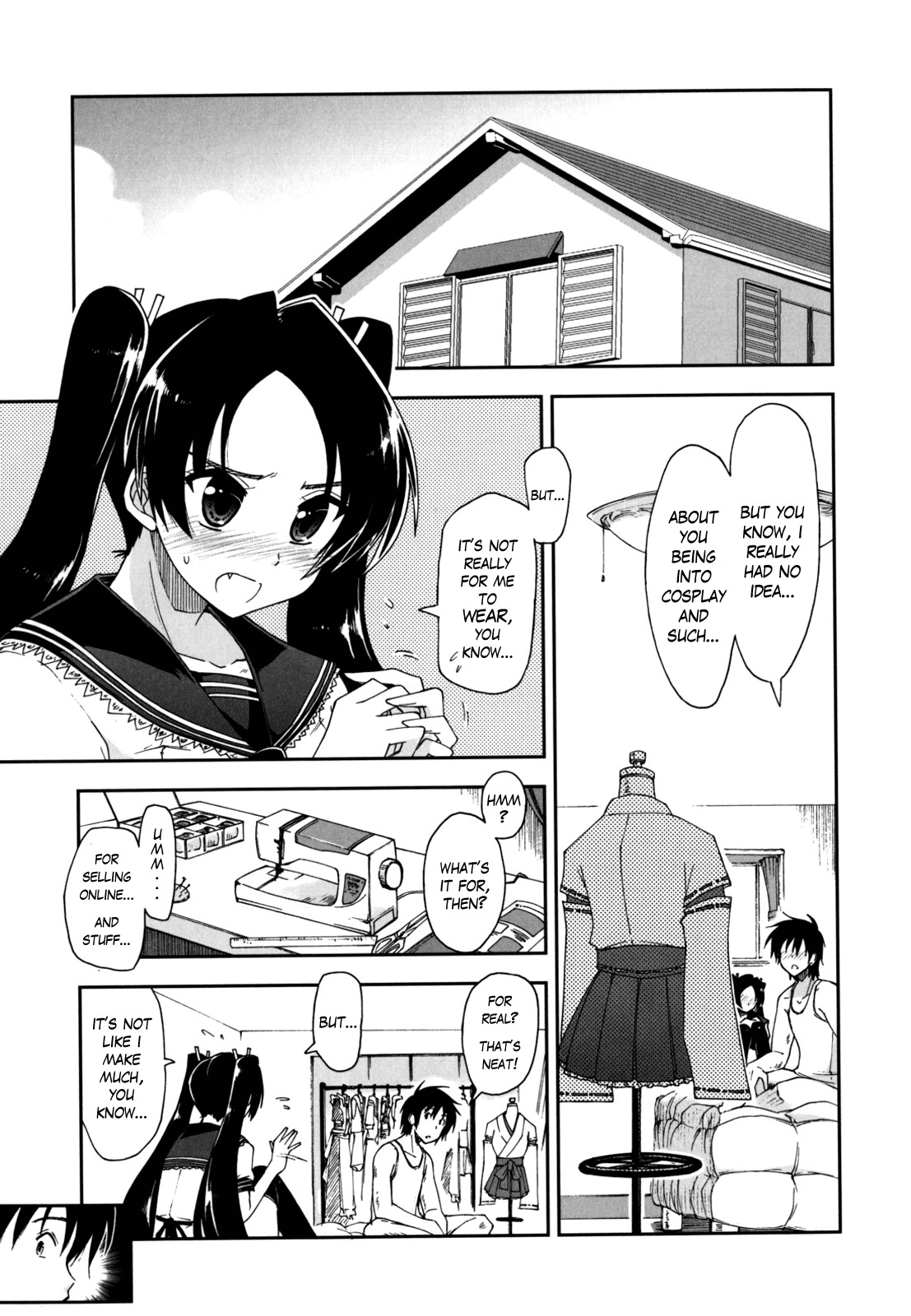 [Kamino Ryu-ya] Mosaic x Sanshimai - Mosaic x Three Sisters Genteiban Ch. 9 [English] [Genesis Translations] page 1 full