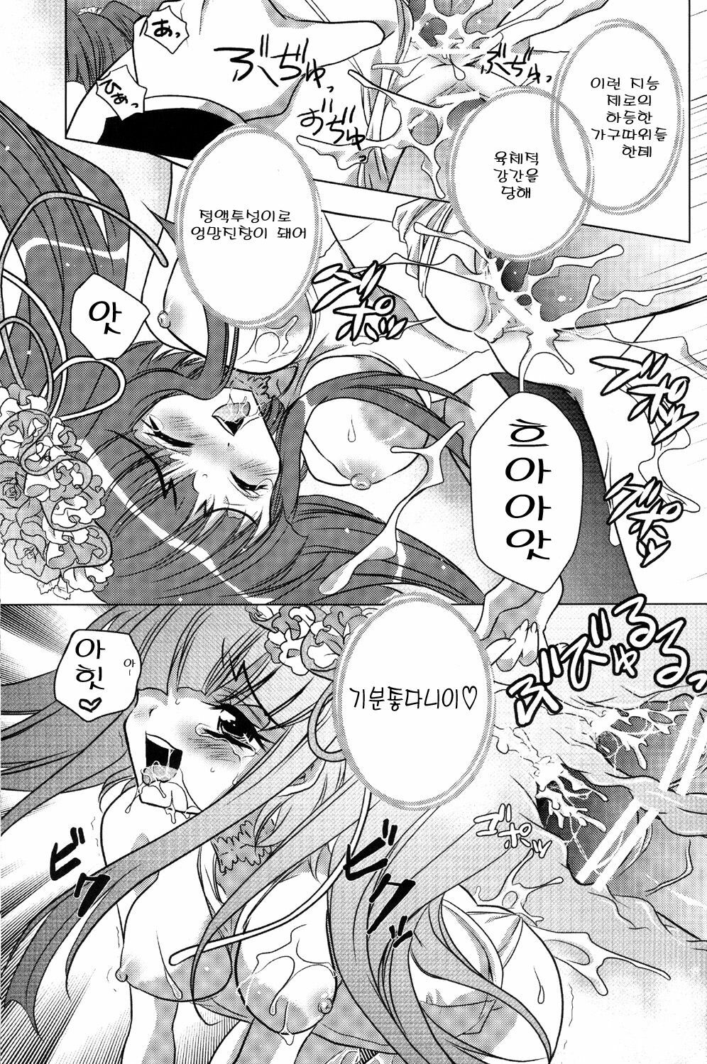 (C77) [Actively Dawn (Fukai Miyabi)] Milk Tea Party (Umineko no Naku koro ni) [Korean] [팀 면갤] page 17 full