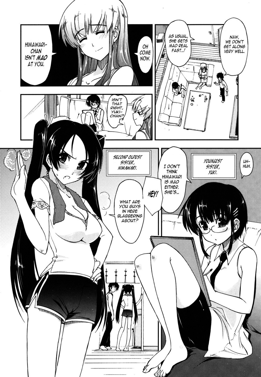 [Kamino Ryu-ya] Mozaiku X Sanshimai Ch. 1+7-9 v2 (HQ)[ENG][Decensored] page 11 full