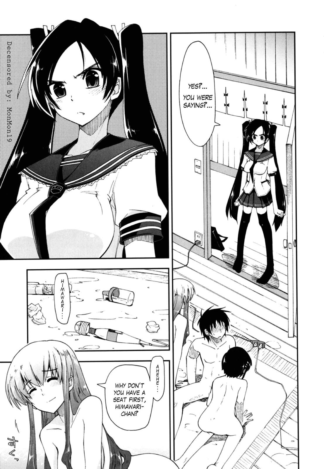 [Kamino Ryu-ya] Mozaiku X Sanshimai Ch. 1+7-9 v2 (HQ)[ENG][Decensored] page 41 full