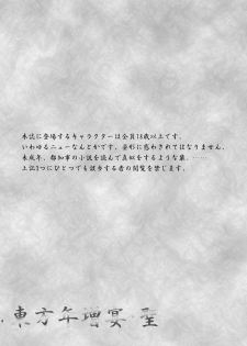 (C78) [Teraoka Digital Works (Endou Tatsumi)] Touhou Toshima Utage . Hijiri (Digital) (Touhou Project) - page 3