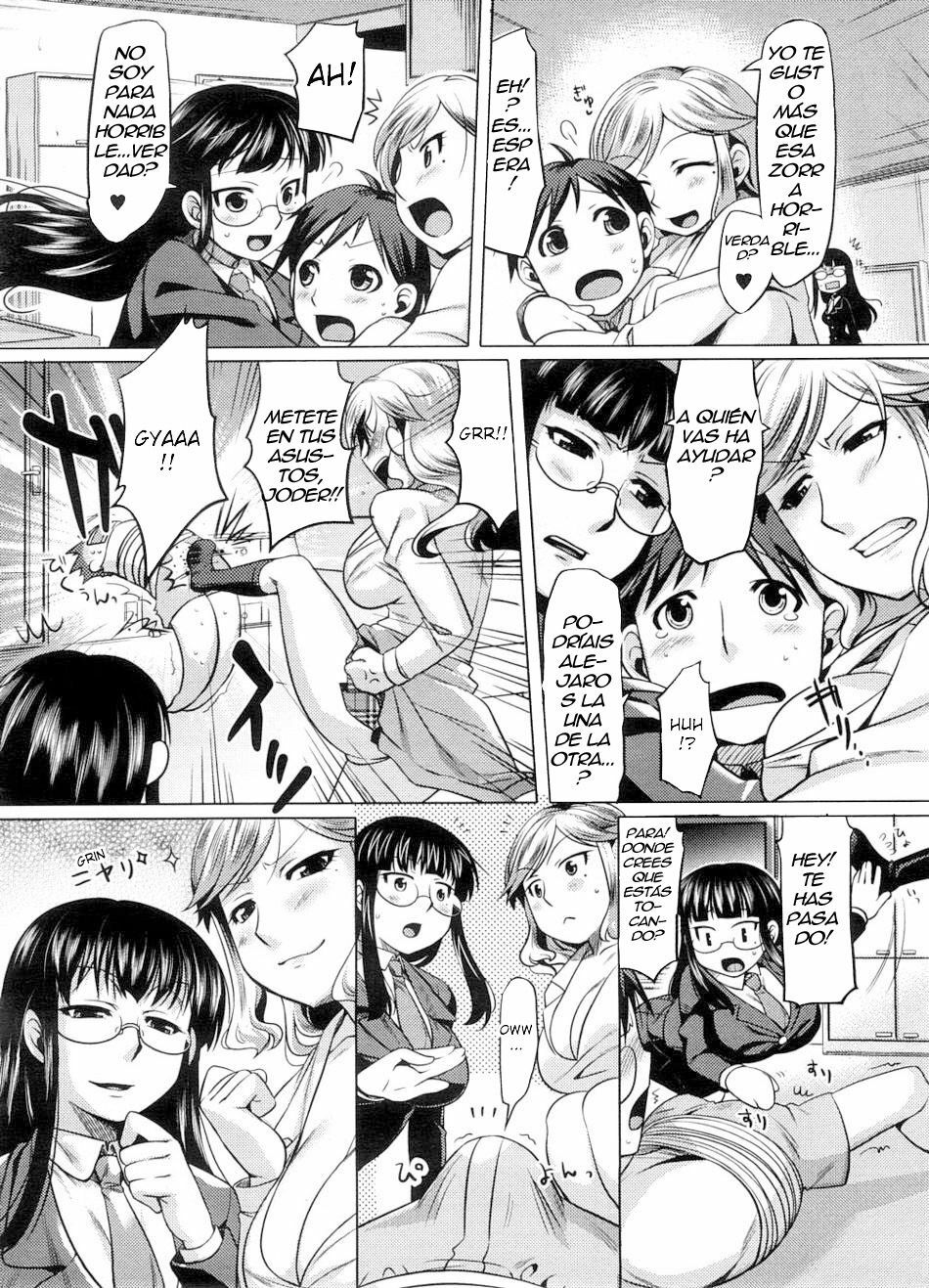 [ReDrop] Rumble Sisters (COMIC Megastore 2008-09) [Spanish] [Biblioteca Hentai] [Decensored] page 6 full