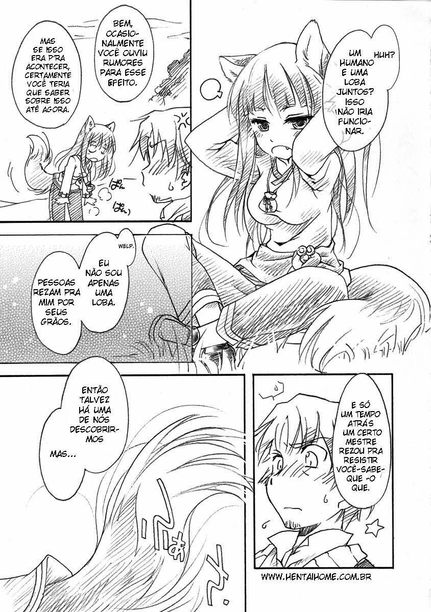 (C73) [Hinaprin (Takanon Ikuta)] Ookami no Hatsujouki (Spice and Wolf) [Portuguese-BR] [Siberwar] page 13 full