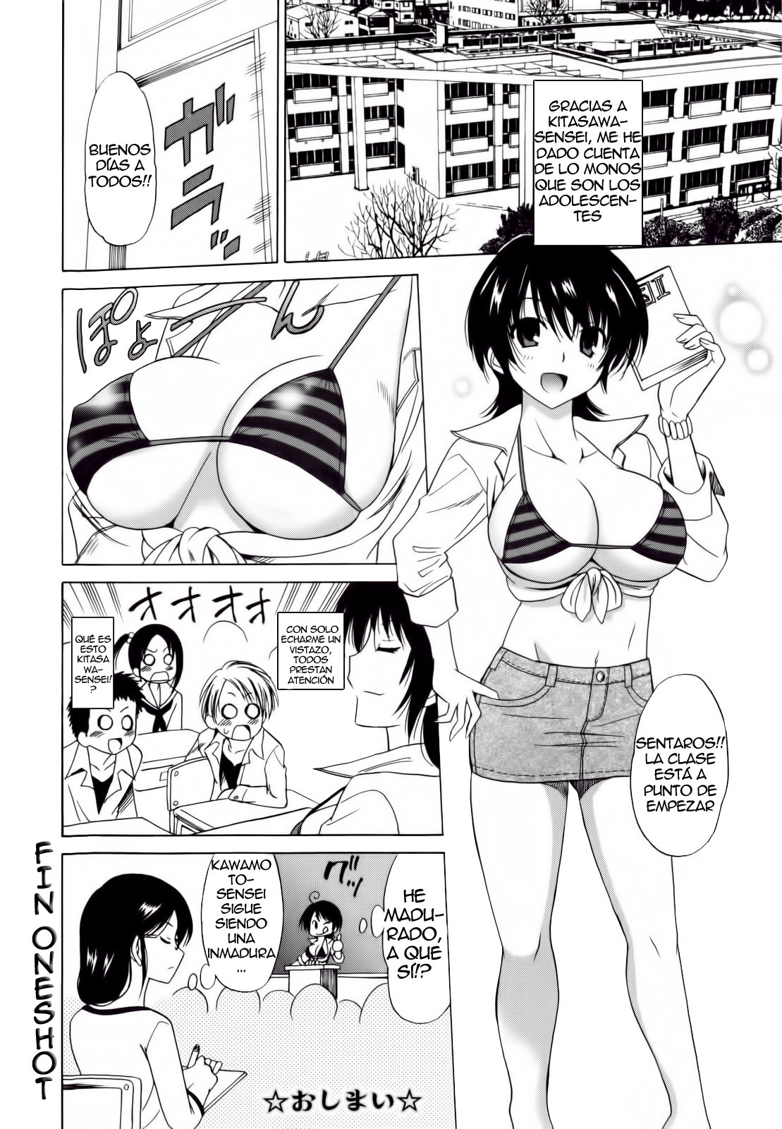 [Otono Natsu] Onna Kyoushi no Toiki | El Suspiro de una Profesora (Paco-Paco) [Spanish] [Biblioteca Hentai] page 24 full