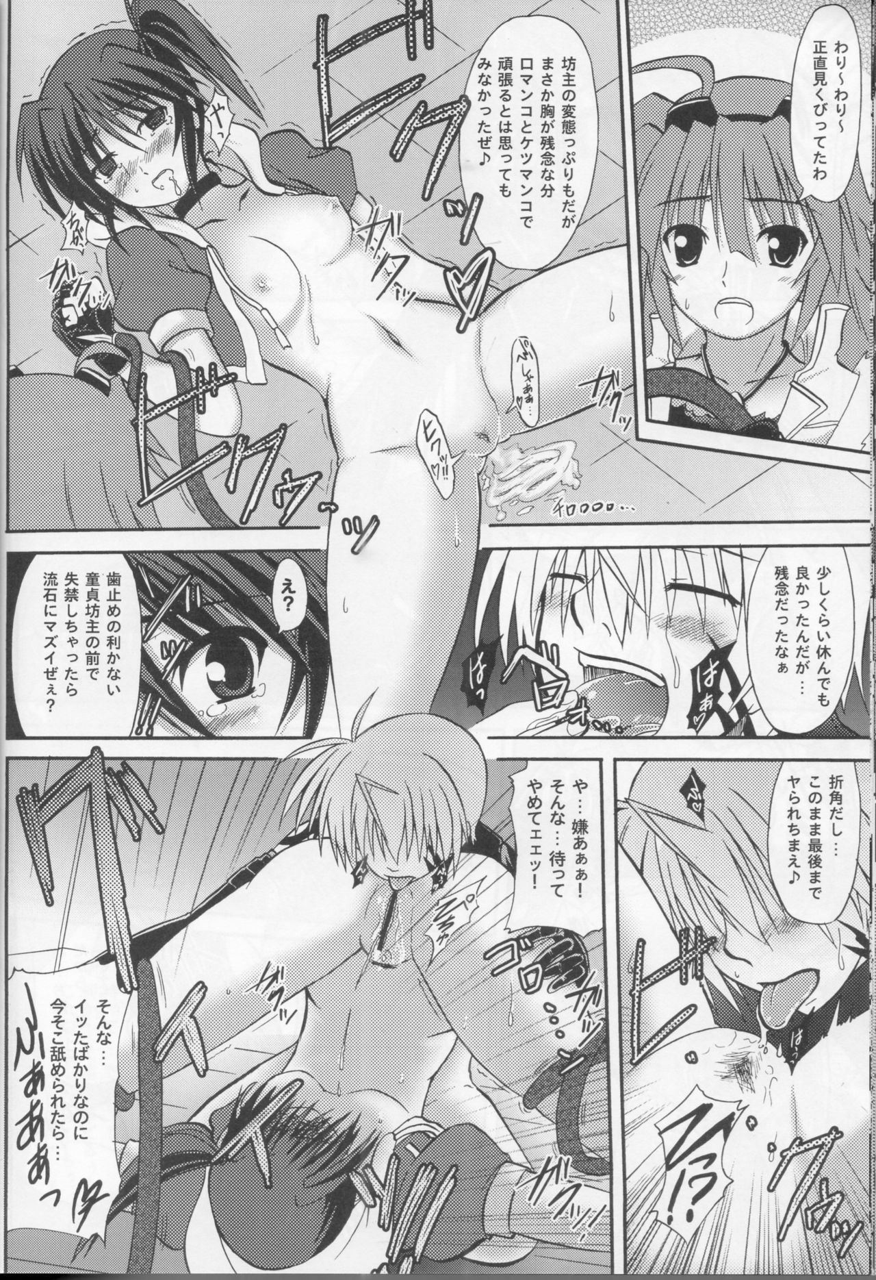 (CT16) [Negative from the beginning (Zakkii)] Eclipse Pandemic-Error Code: Isis- (Mahou Shoujo Lyrical Nanoha) page 13 full