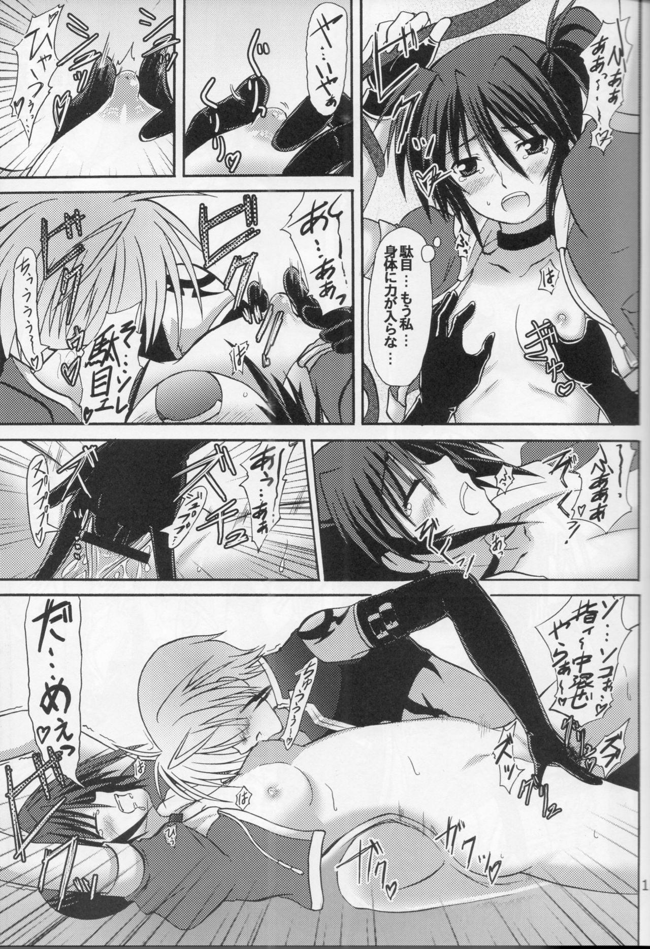 (CT16) [Negative from the beginning (Zakkii)] Eclipse Pandemic-Error Code: Isis- (Mahou Shoujo Lyrical Nanoha) page 14 full