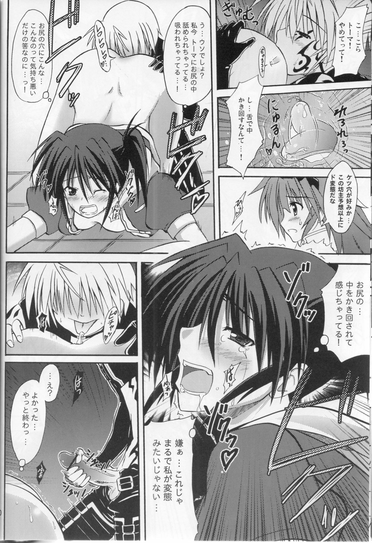 (CT16) [Negative from the beginning (Zakkii)] Eclipse Pandemic-Error Code: Isis- (Mahou Shoujo Lyrical Nanoha) page 9 full