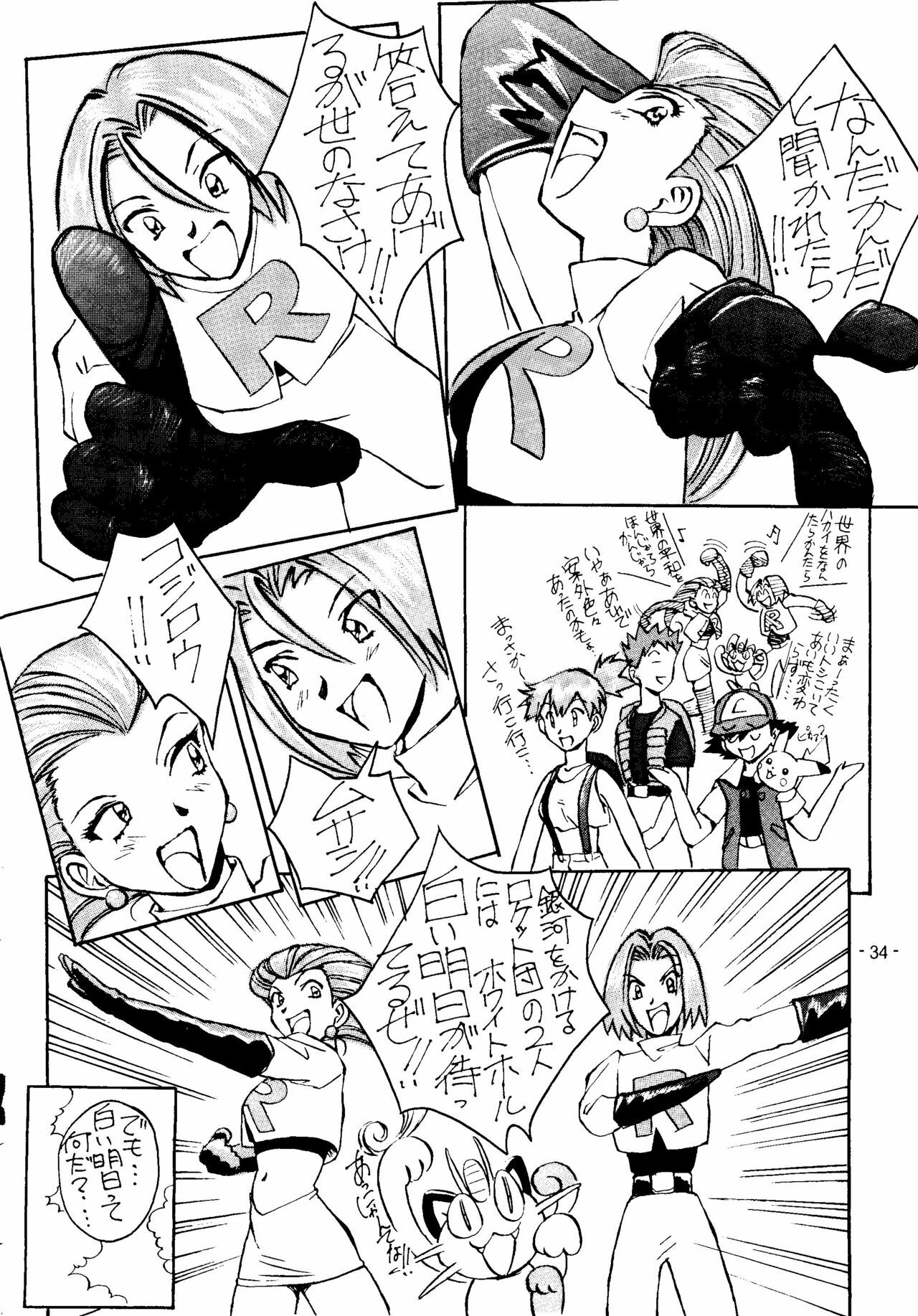 (C55) [Oiwaidou (Iwasaki Tatsuya)] Monsterlog 2 (Pokémon, Monster Rancher) page 35 full