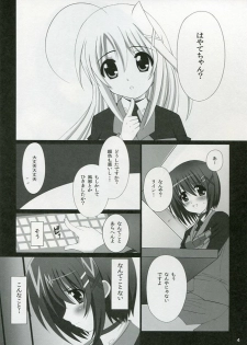 (COMIC1☆4) [Kossorikakuredokoro (Island)] Nano Hana! ver. H (Mahou Shoujo Lyrical Nanoha) - page 4