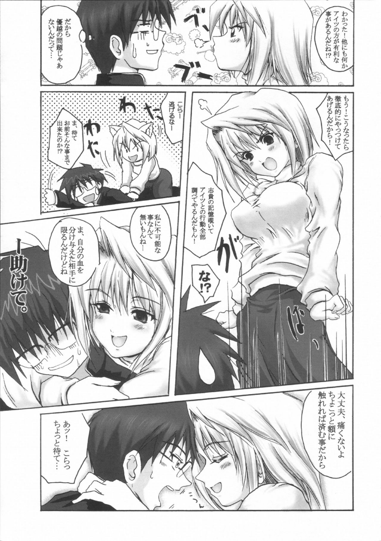 (CR33) [FULLMETAL MADNESS (Asahi)] Ryoukiteki na Kanojo (Tsukihime) page 23 full