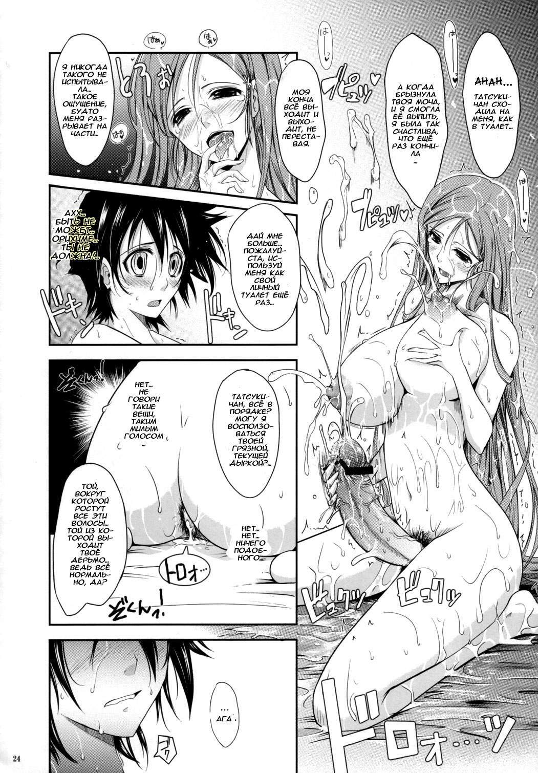 (C72) [Garyuh-Chitai (TANA)] Aki-Akane Zenpen (Bleach) [Russian] [DarkFloor] page 23 full