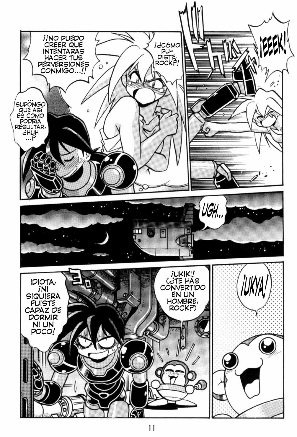 [Studio Katsudon (Manabe Jouji)] Rock Buster Go Shot!! (Rockman DASH) [Spanish] [Exiles Kingdom] page 11 full