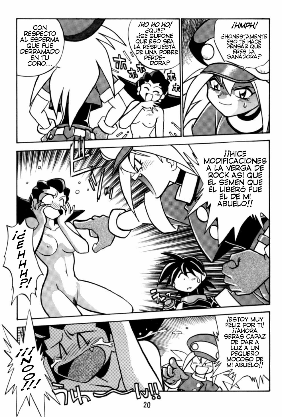 [Studio Katsudon (Manabe Jouji)] Rock Buster Go Shot!! (Rockman DASH) [Spanish] [Exiles Kingdom] page 20 full