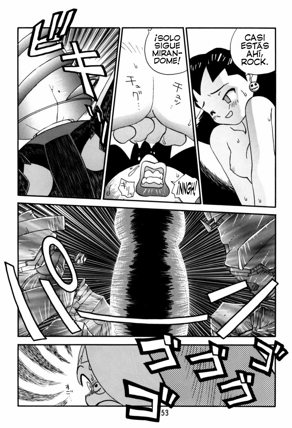 [Studio Katsudon (Manabe Jouji)] Rock Buster Go Shot!! (Rockman DASH) [Spanish] [Exiles Kingdom] page 53 full