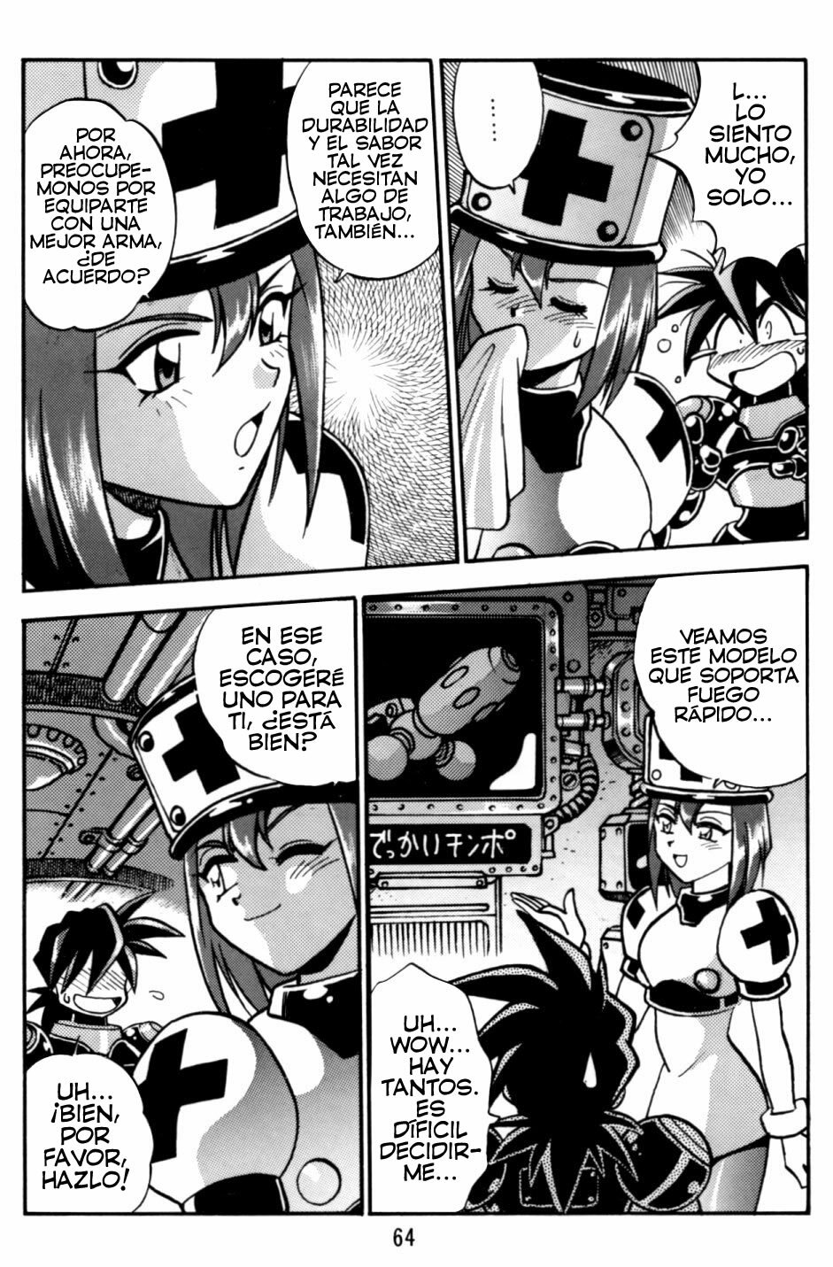 [Studio Katsudon (Manabe Jouji)] Rock Buster Go Shot!! (Rockman DASH) [Spanish] [Exiles Kingdom] page 64 full