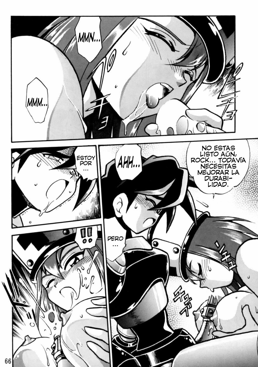 [Studio Katsudon (Manabe Jouji)] Rock Buster Go Shot!! (Rockman DASH) [Spanish] [Exiles Kingdom] page 66 full