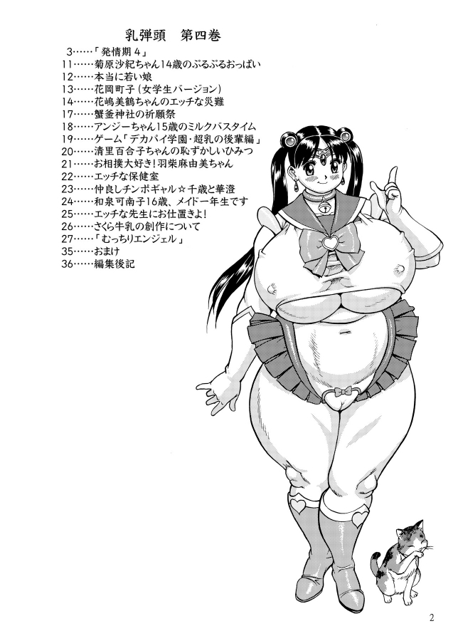 (C71) [Sakura Gyunyu (Kanikama)] Chichi Dantou Daiyonkan - The Boob Warhead Vol.4 page 4 full