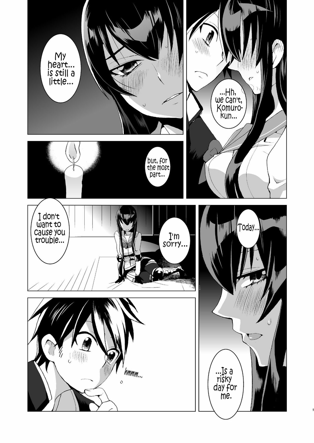 [Kisoutengai (Saito Yahu)] Sekinin Totte kureru ne? | You'll Take Responsibility, Right? (Highschool of the Dead) [English] =LWB= [Digital] page 5 full