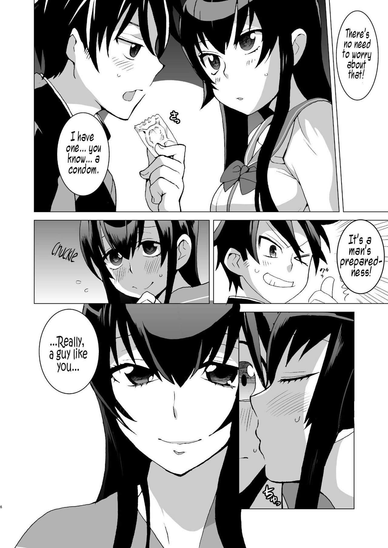 [Kisoutengai (Saito Yahu)] Sekinin Totte kureru ne? | You'll Take Responsibility, Right? (Highschool of the Dead) [English] =LWB= [Digital] page 6 full