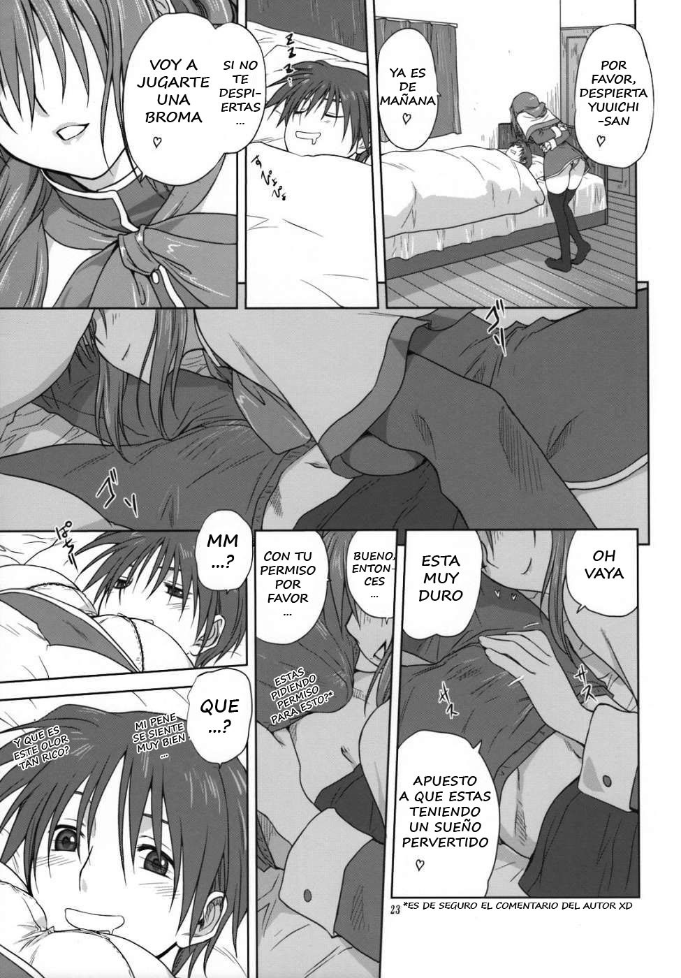 (C74) [Mitarashi Club (Mitarashi Kousei)] Akiko-san to Issho 3 (Kanon) [Spanish] [Tenori Tigers] page 22 full