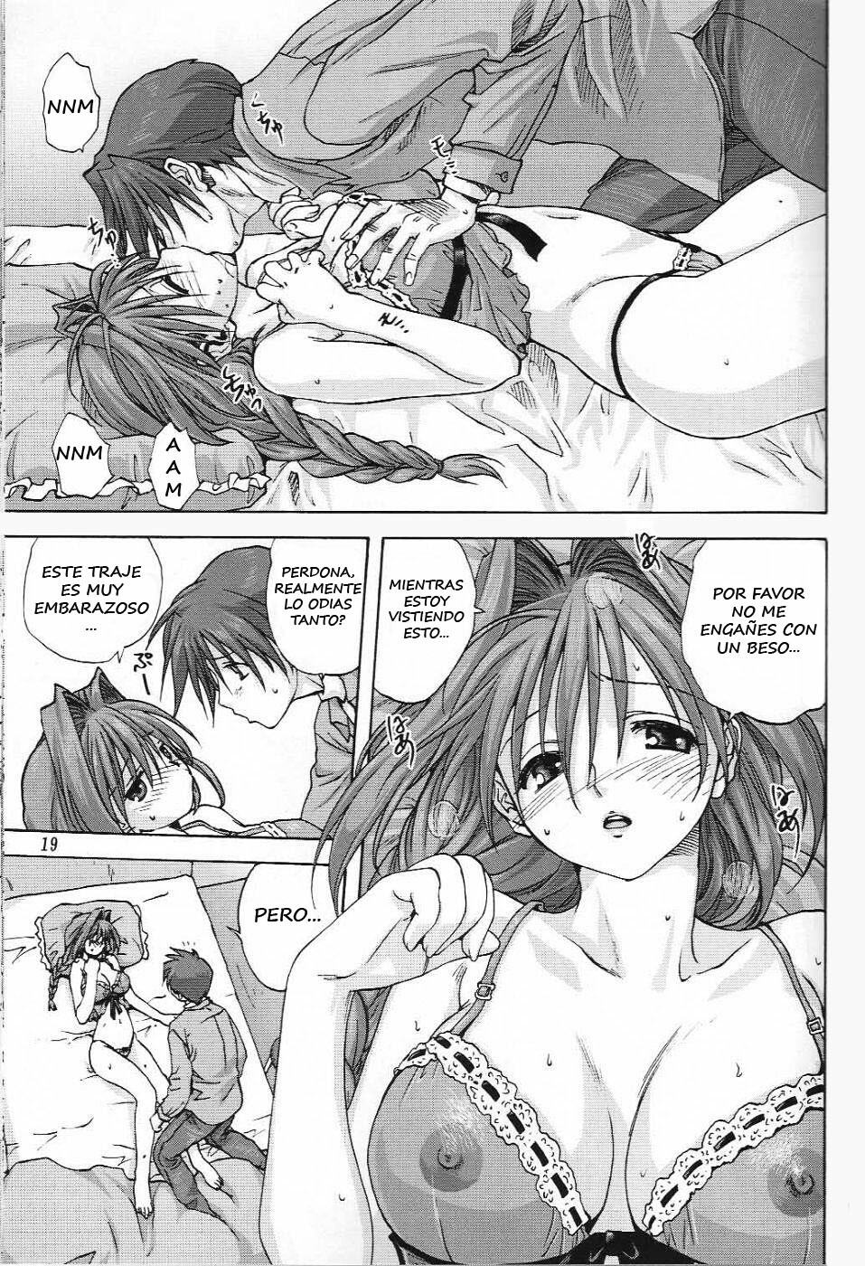 (C73) [Mitarashi Club (Mitarashi Kousei)] Akiko-san to Issho 2 (Kanon) [Spanish] [Tenori Tigers] page 18 full