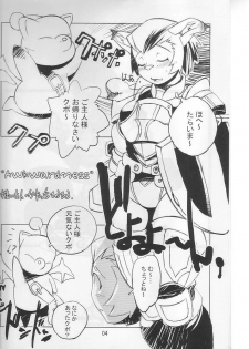 (C66) [Gadoujuku (Kawacchi Hirohiro)] Neko Neko Punch (Final Fantasy XI) - page 3