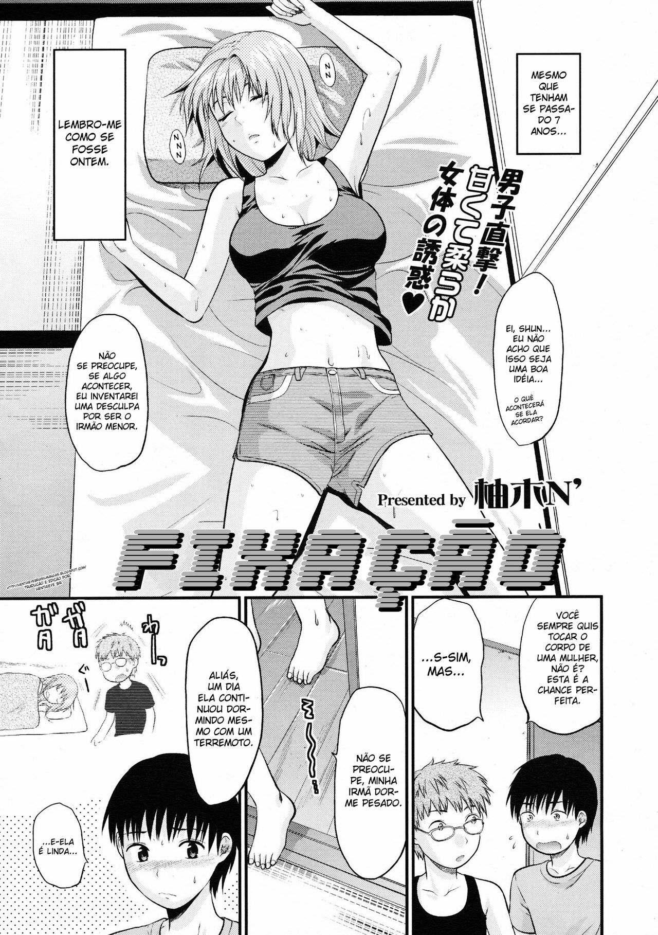 [Yuzuki n Dash] Non Fiction | Fixação (Comic Tenma 2009-06) [Portuguese-BR] {HentaiEye BR} page 1 full