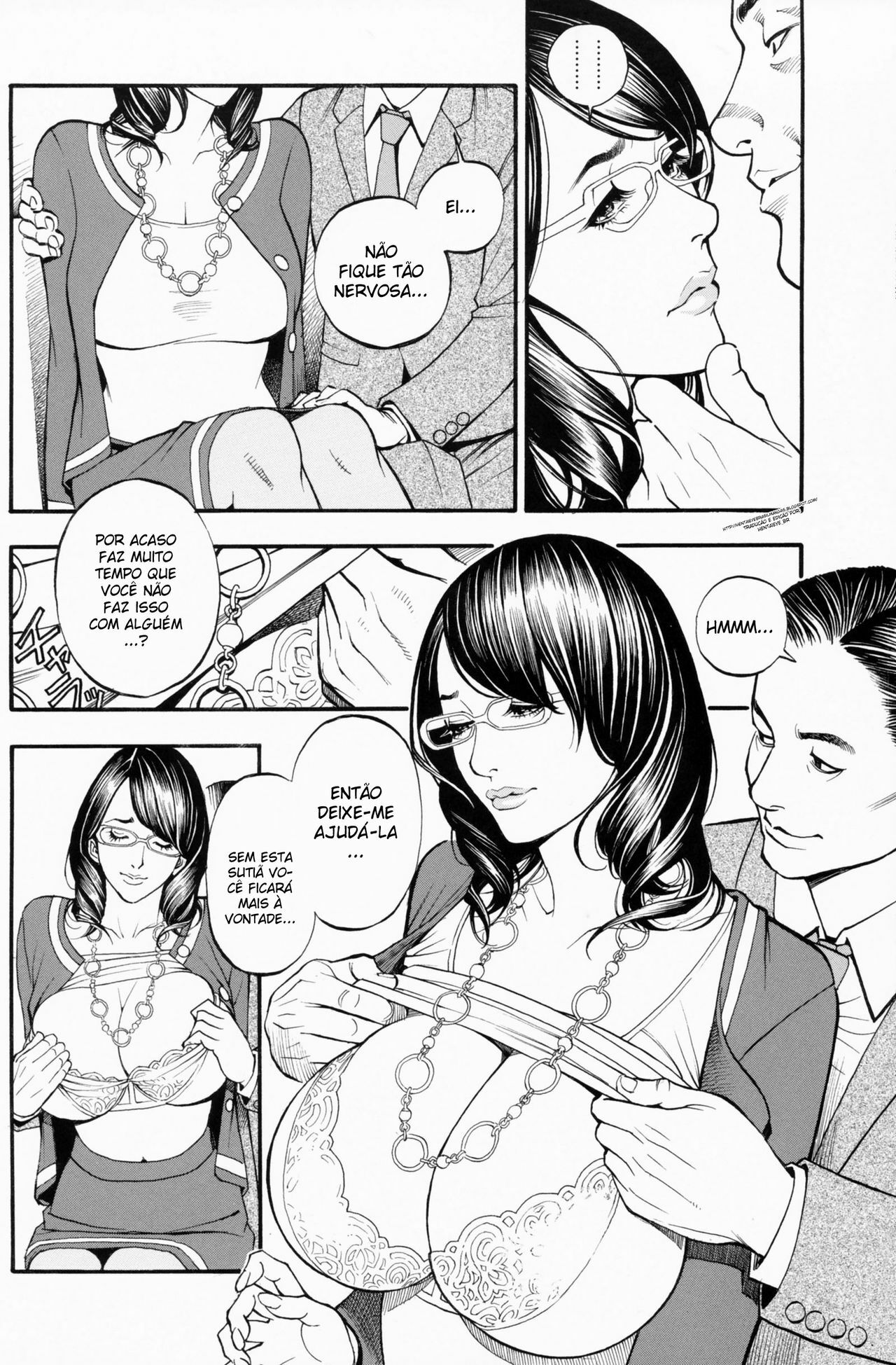 [Izayoi Seishin, Yamasaki Masato] Ochita Koukyuu Tsuma Yuriko Ch. 1 (Boshi Double Soukan) [Portuguese-BR] page 6 full