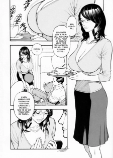 [Izayoi Seishin, Yamasaki Masato] Ochita Koukyuu Tsuma Yuriko Ch. 2 (Boshi Double Soukan) [Portuguese-BR] - page 3