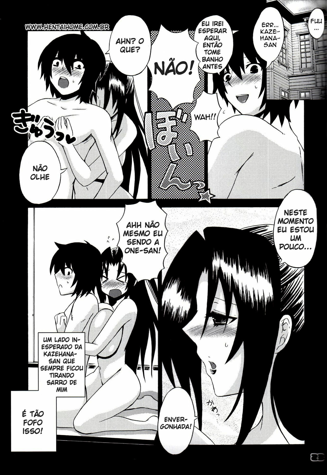 [Honey Bump (Nakatsugawa Minoru)] Kazehana-san wa Ore no Sekirei (Sekirei) [Portuguese-BR] [Goka] page 22 full