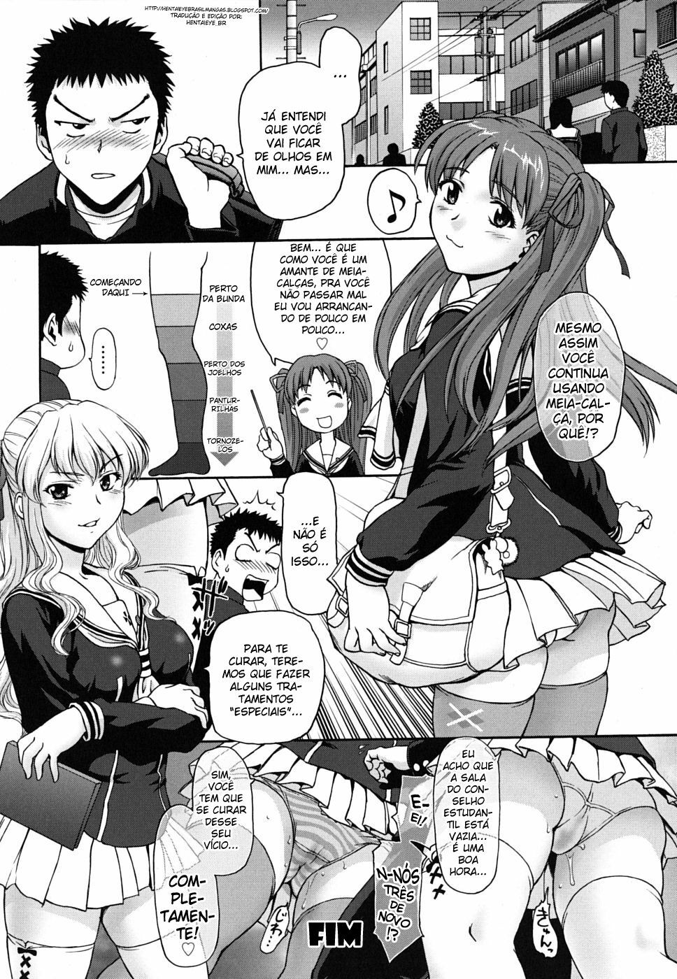 [Saida Kazuaki] Pattsun×2 Ch. 2 [Portuguese-BR] [HentaiEyeBR] page 24 full