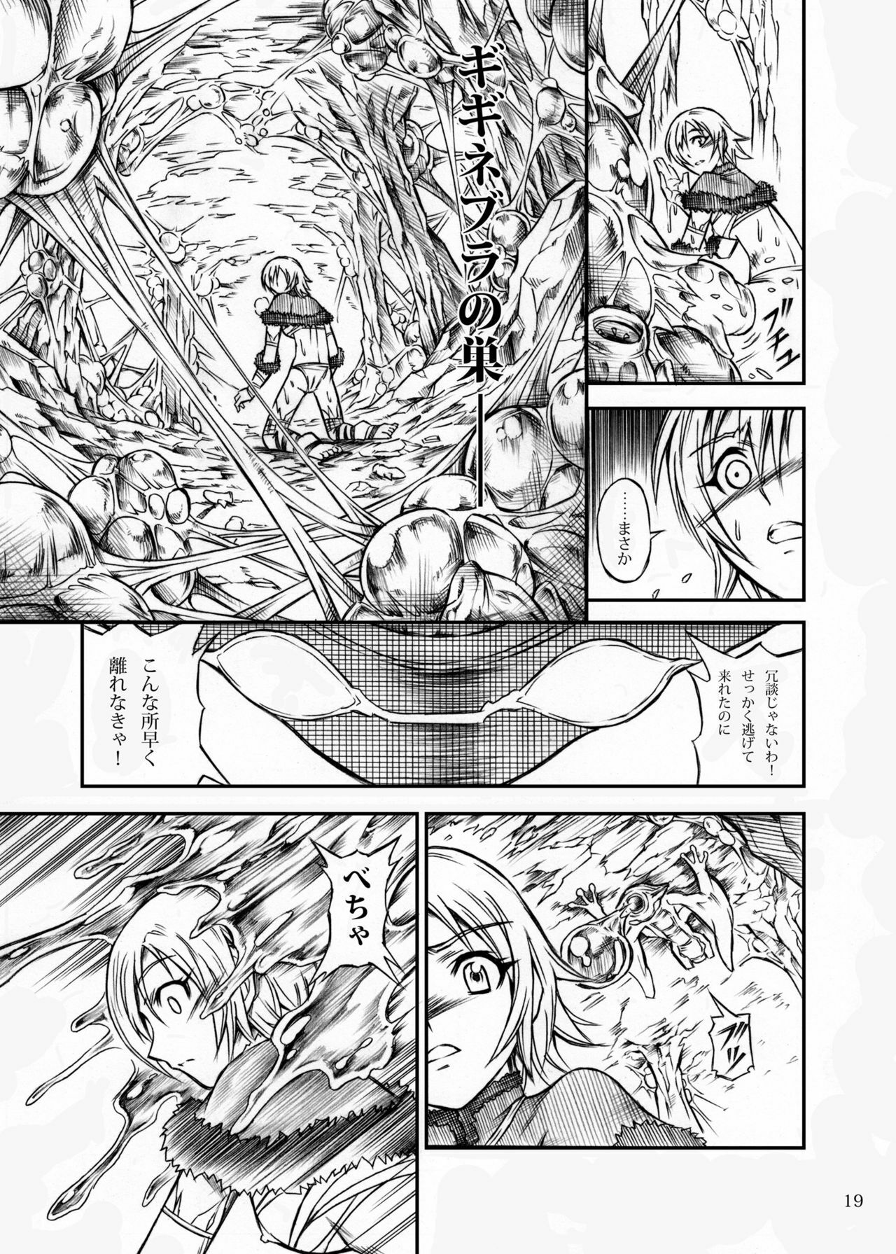 (C77) [Yokohama Junky (Makari Tohru)] Solo Hunter no Seitai (Monster Hunter) page 19 full