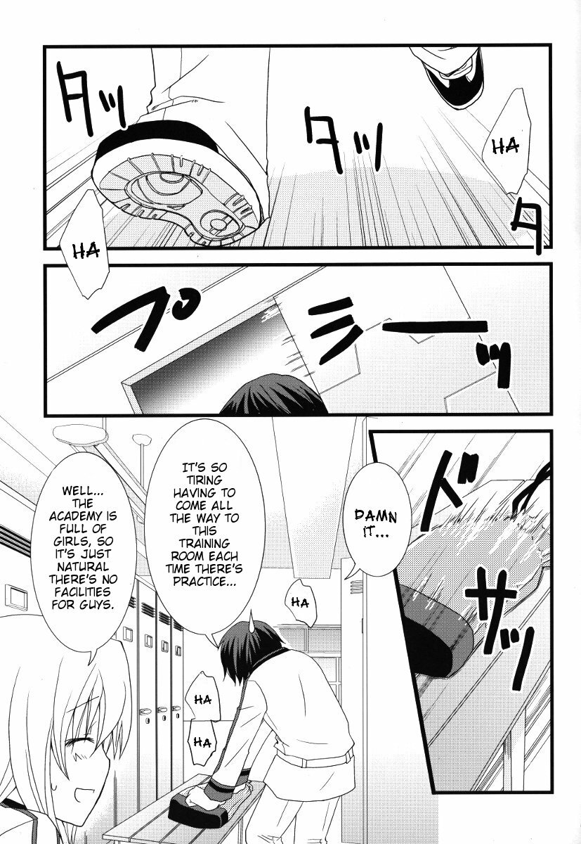 (C79) [Chagashi Saiban (Yamabuki Mook)] Kigae Chuuihou! | Warning Changing Clothes! (IS ) [English] [kibitou4life] page 4 full