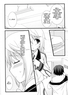 (C79) [Chagashi Saiban (Yamabuki Mook)] Kigae Chuuihou! | Warning Changing Clothes! (IS ) [English] [kibitou4life] - page 6