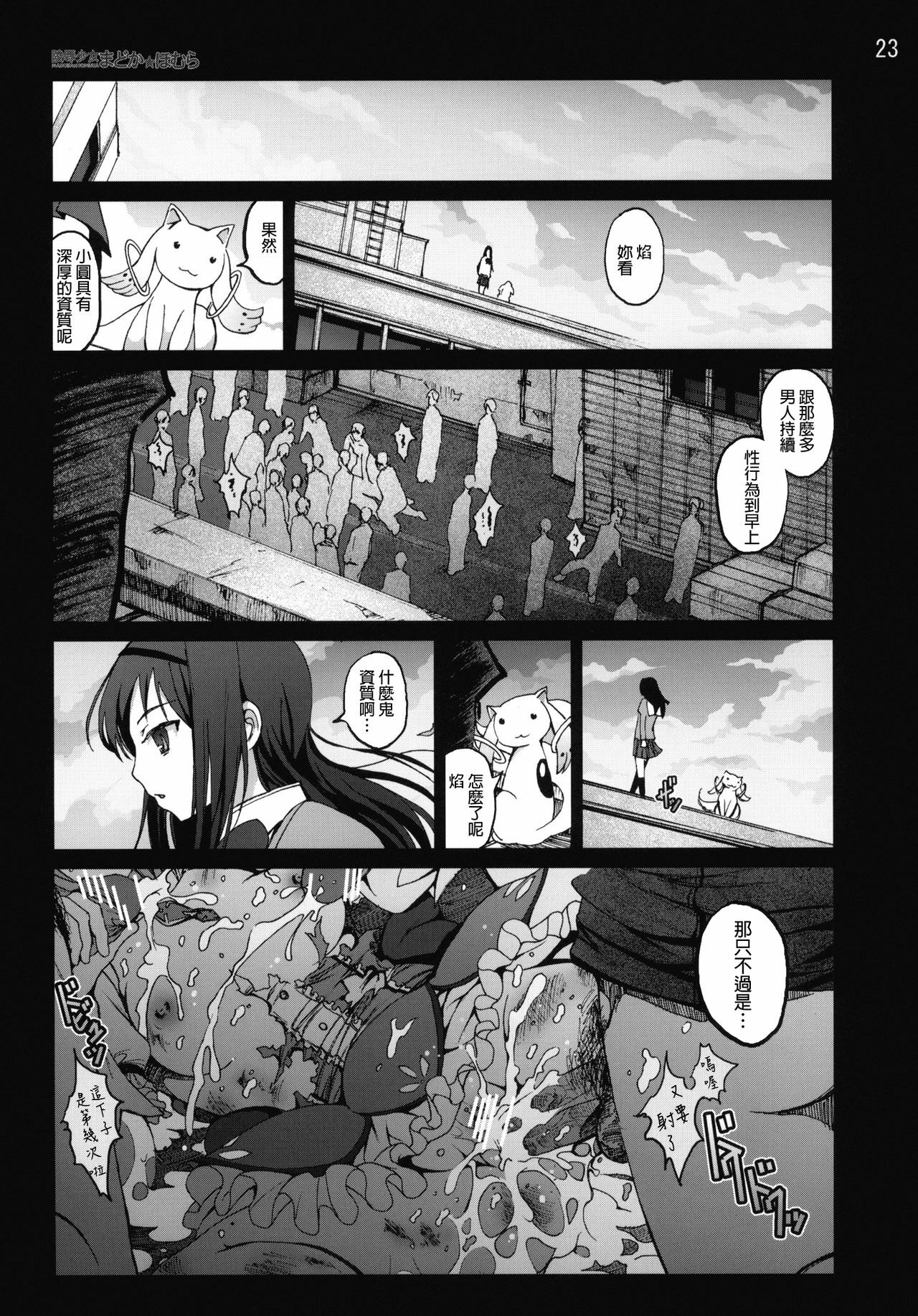 [Mokusei Zaijuu (Mokusei Zaijuu)] Ryoujoku Shoujo Madoka☆Homura (Puella Magi Madoka☆Magica) [Chinese] [final個人漢化]v3 page 22 full