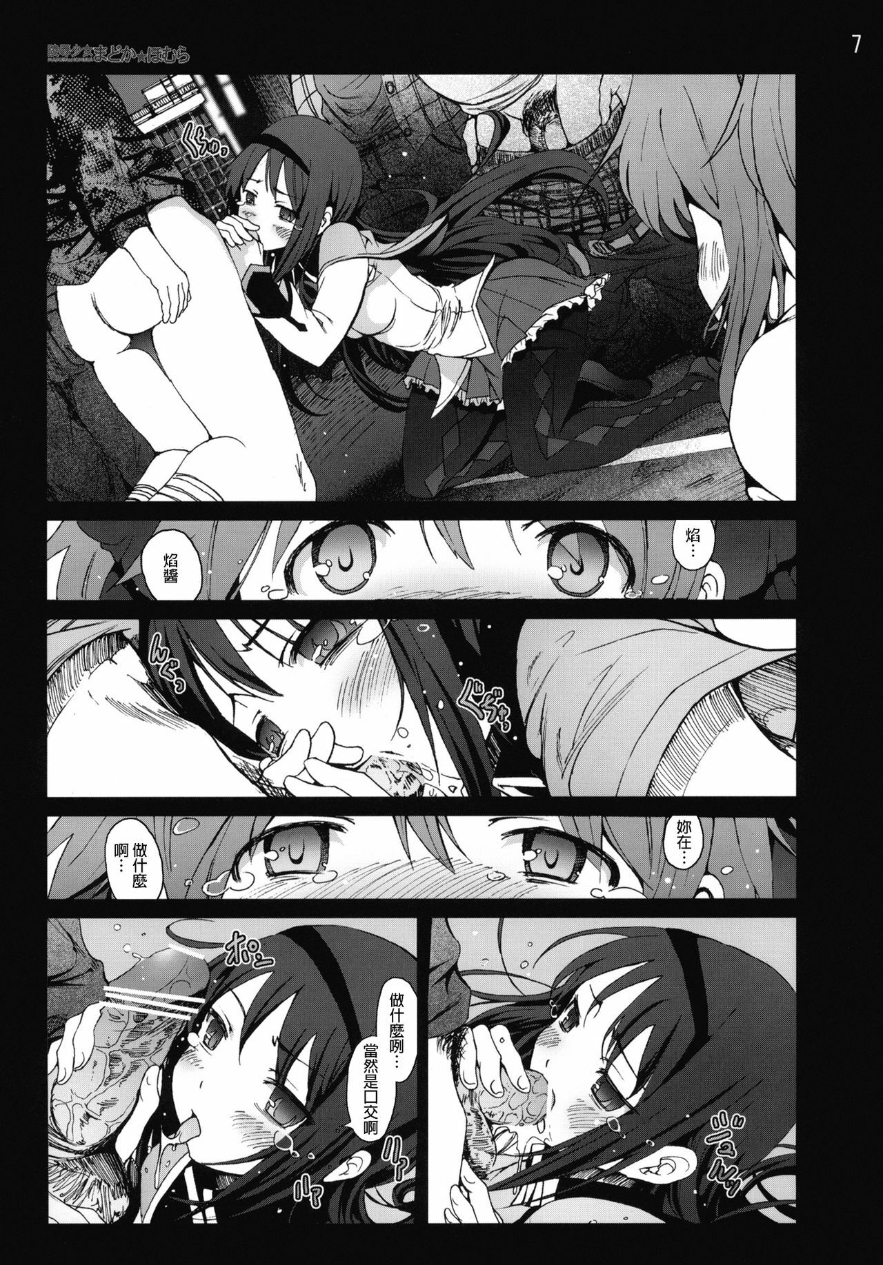 [Mokusei Zaijuu (Mokusei Zaijuu)] Ryoujoku Shoujo Madoka☆Homura (Puella Magi Madoka☆Magica) [Chinese] [final個人漢化]v3 page 6 full