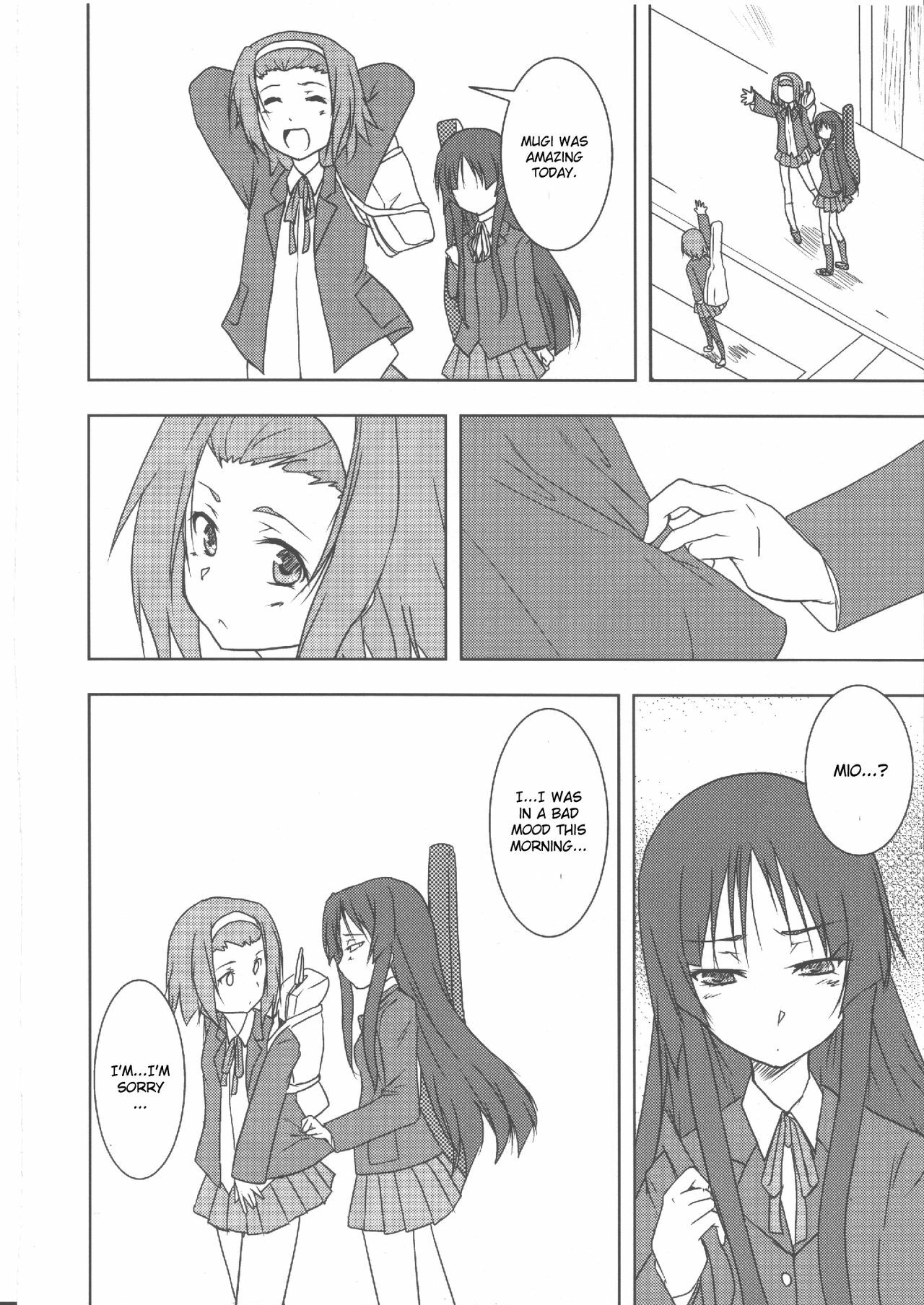 (C79) [Stratosphere (Urutsu Sahari)] Kisu suru!! (K-ON!) [English] page 9 full