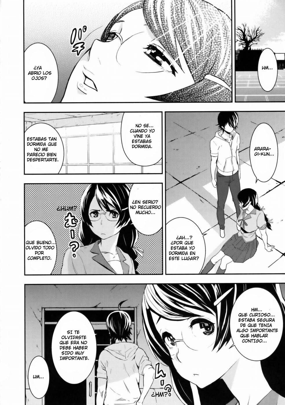 (C77) [Manga Super (Nekoi Mie)] Black & White (Bakemonogatari) [Spanish] page 31 full