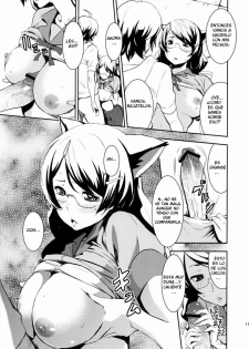 (C77) [Manga Super (Nekoi Mie)] Black & White (Bakemonogatari) [Spanish] - page 10