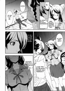 (C77) [Manga Super (Nekoi Mie)] Black & White (Bakemonogatari) [Spanish] - page 5