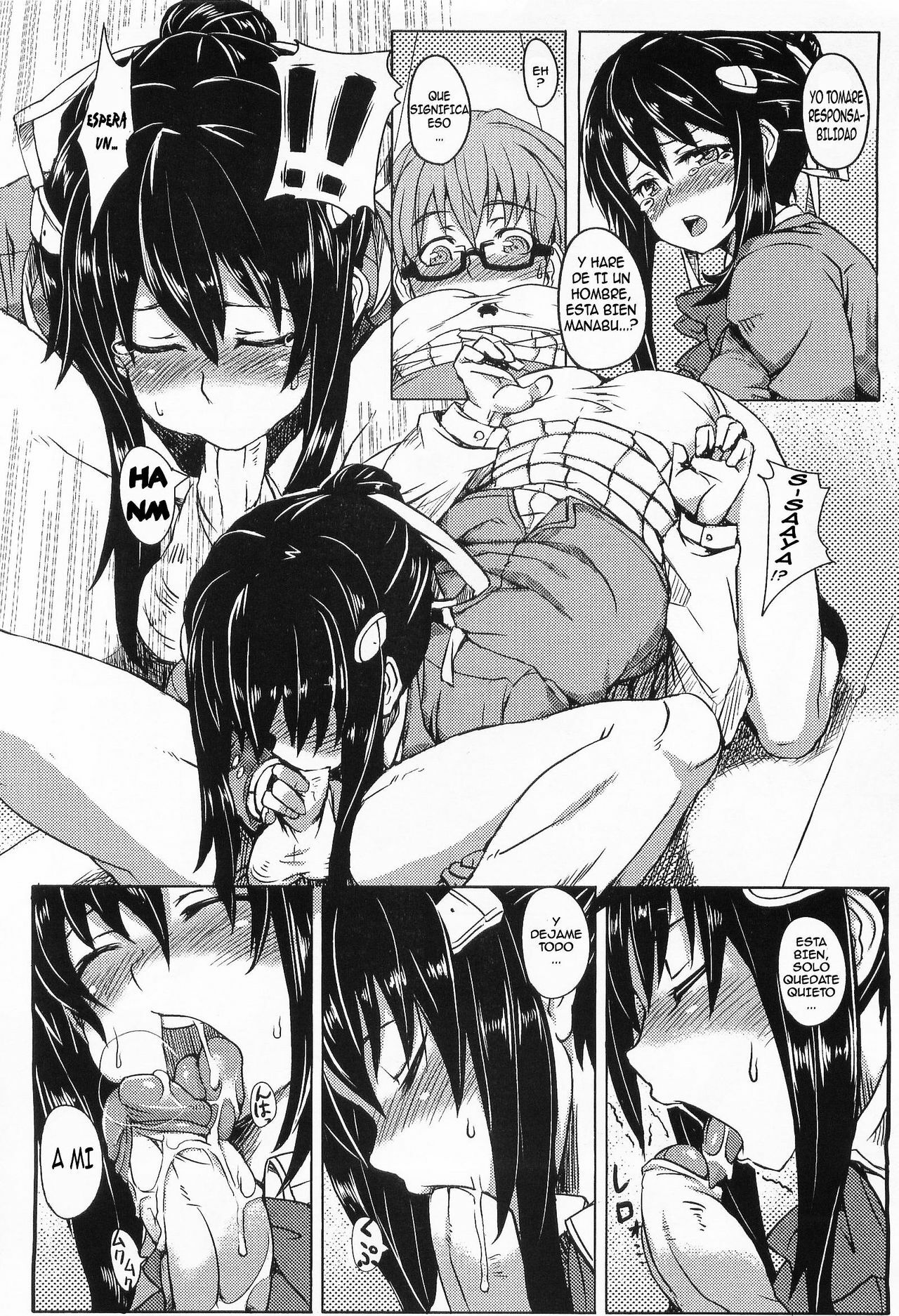 [Hitagiri] Gyakuten Megane | El cambio radical del cuatro ojos (COMIC Megastore 2009-12) [Spanish] [Kallen-Kozuki] page 10 full