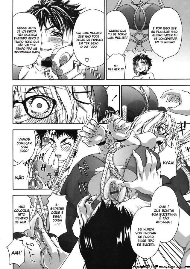[Yamatogawa] Taihen Yoku Dekimashita [Portuguese-BR] {Hentai Arimasu} page 116 full